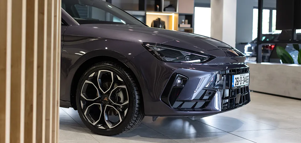 New Cupra in the showroom